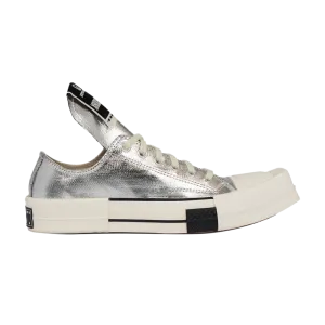 Converse x Rick Owens DRKSHDW TURBODRK Low Low Sneakers, Silver