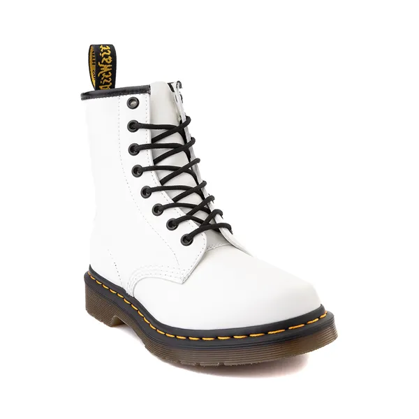 Dr. Martens Women's Boots 1460 8 Eyelets, White