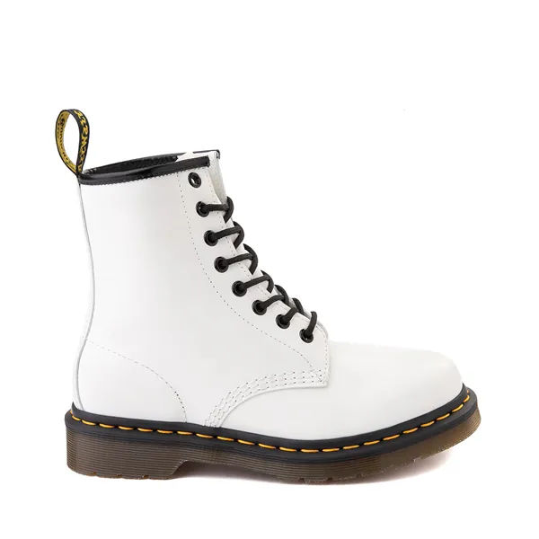 Dr. Martens Women's Boots 1460 8 Eyelets, White