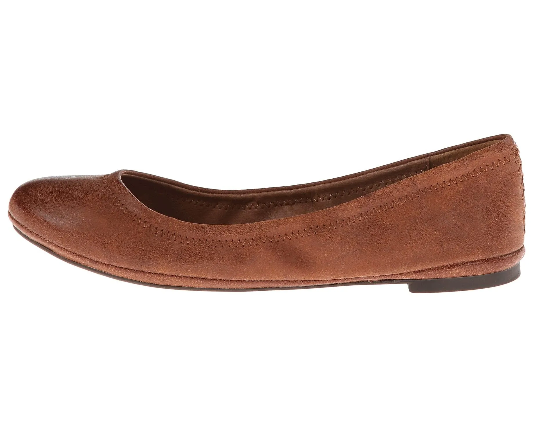 Emmie Lucky Brand Flats, Bourbon