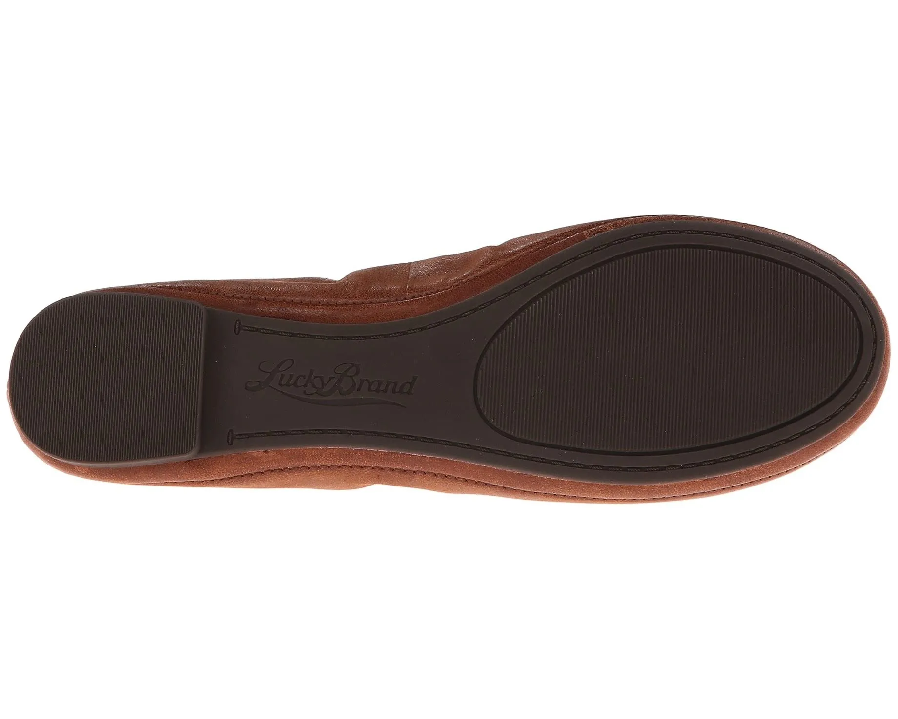 Emmie Lucky Brand Flats, Bourbon