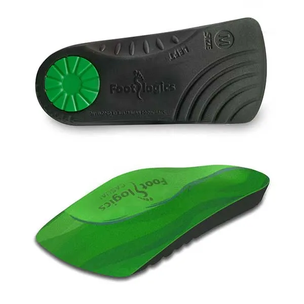 FootLogics 'Casual' 3/4 Length Arch Support Insoles