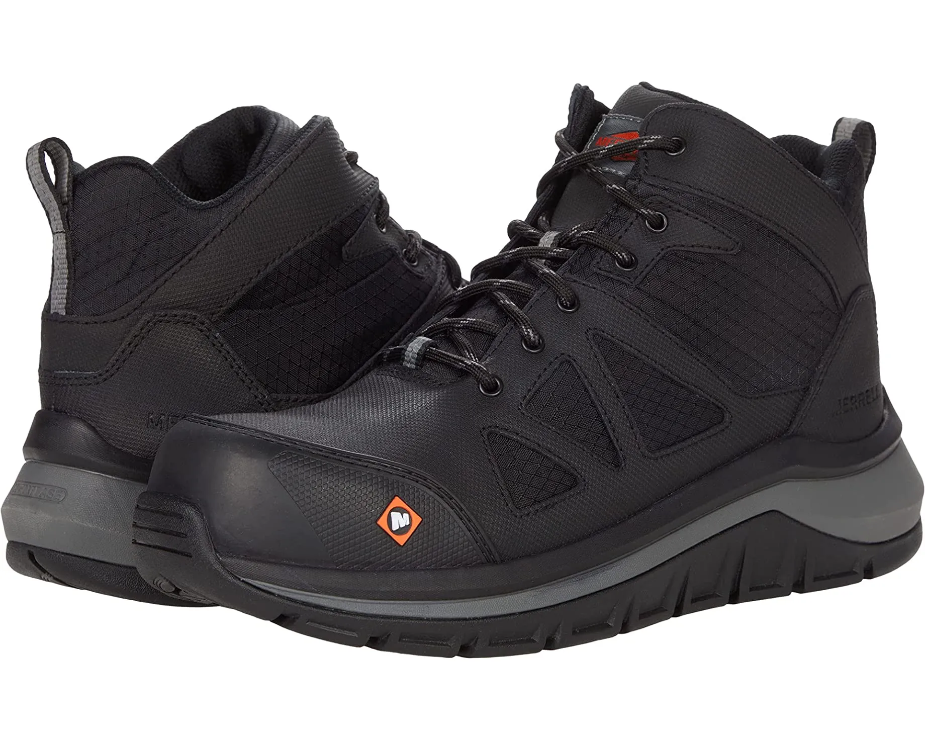 Fullbench Speed Mid CF Merrell Work Boots, Black