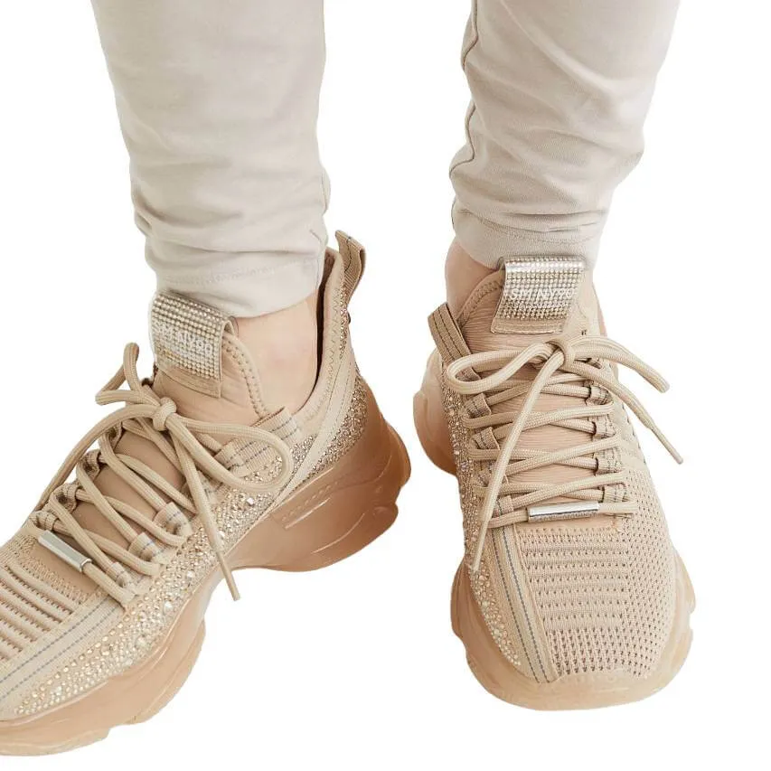 H&M x Steve Madden Maxilla-R sneakers, blush