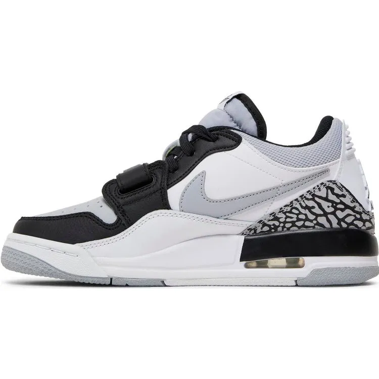 Jordan Legacy 312 Low GS 'Light Smoke Grey' Sneakers, Gray