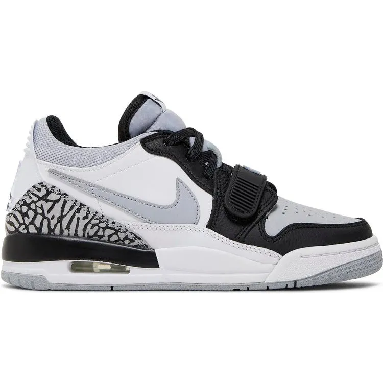 Jordan Legacy 312 Low GS 'Light Smoke Grey' Sneakers, Gray