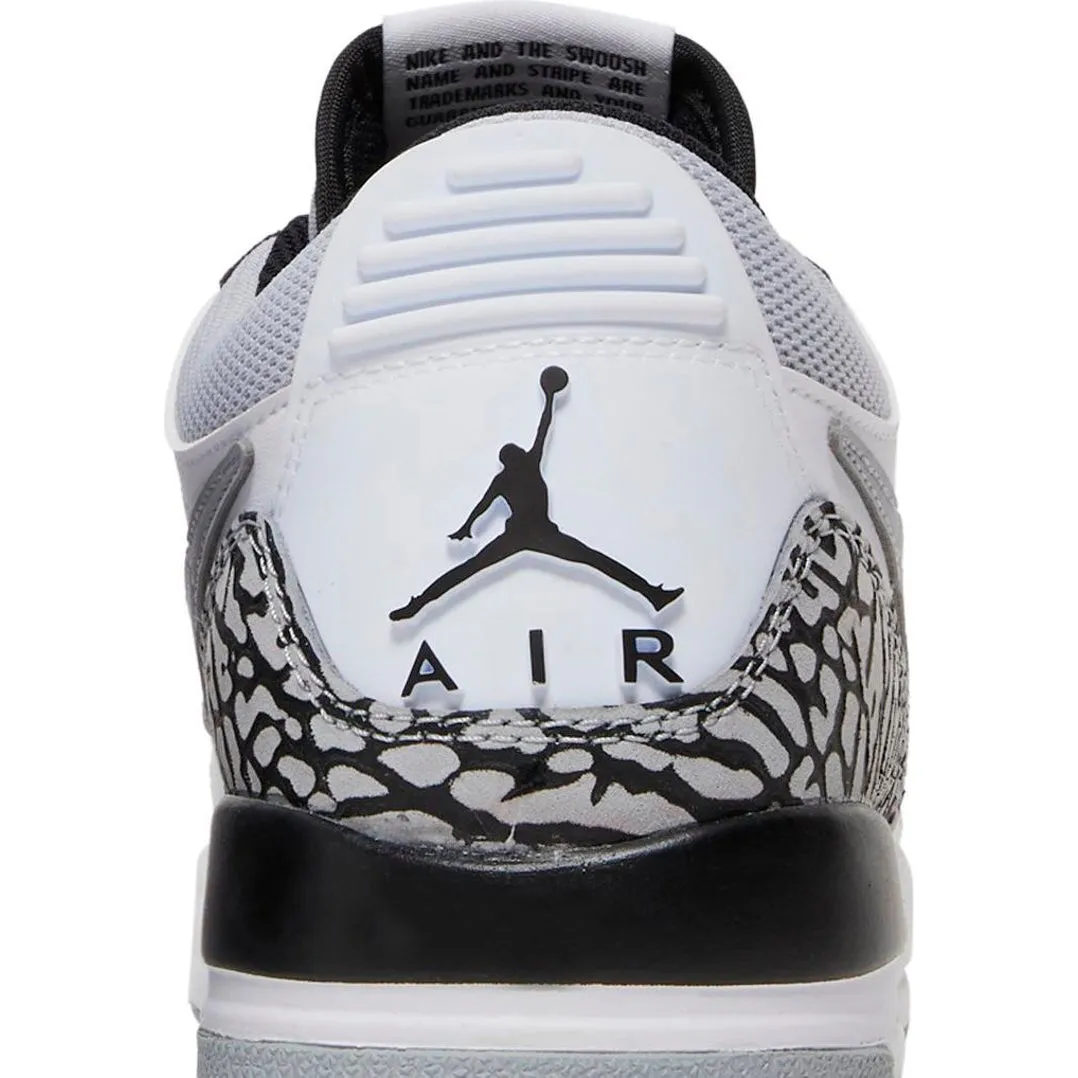 Jordan Legacy 312 Low GS 'Light Smoke Grey' Sneakers, Gray