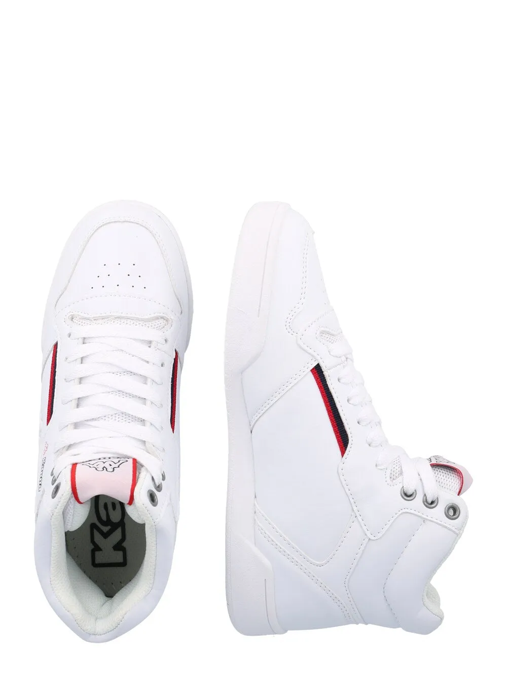 Kappa Mangan high top sneakers, white