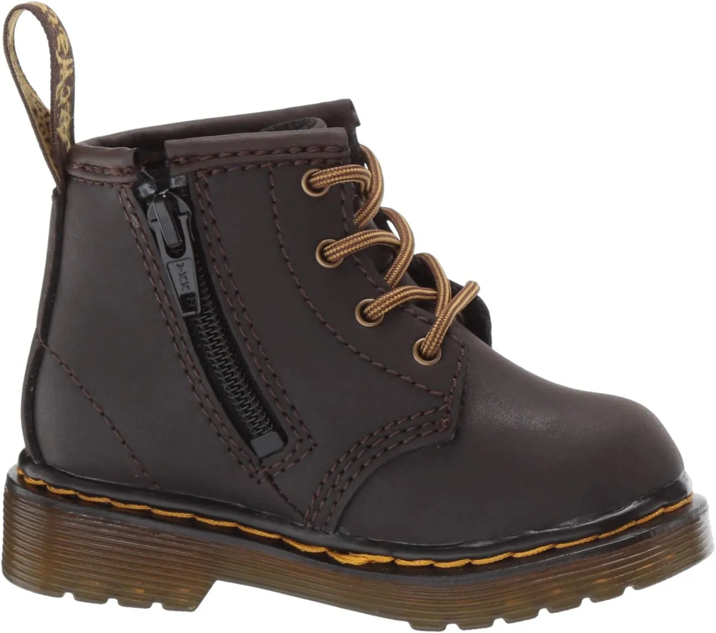 Lace-up boots 1460 Dr. Martens, Dark Brown Wildhorse