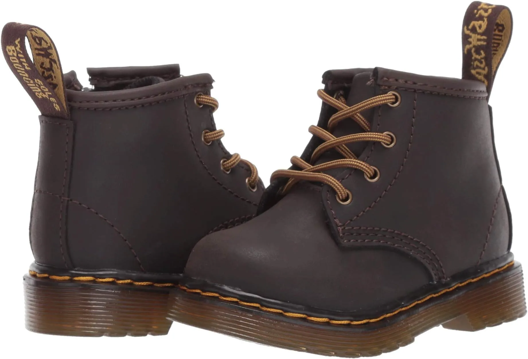 Lace-up boots 1460 Dr. Martens, Dark Brown Wildhorse