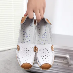 Ladies casual flat shoes