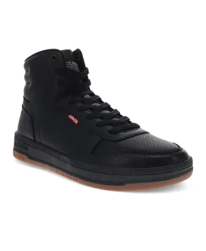 Levi's Men's Faux Leather Lace-Up High Top Sneaker