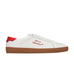 Low-top sneakers Saint Laurent Wmns Court Classic SL/06 Low, white