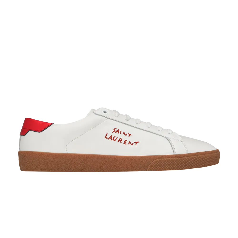 Low-top sneakers Saint Laurent Wmns Court Classic SL/06 Low, white