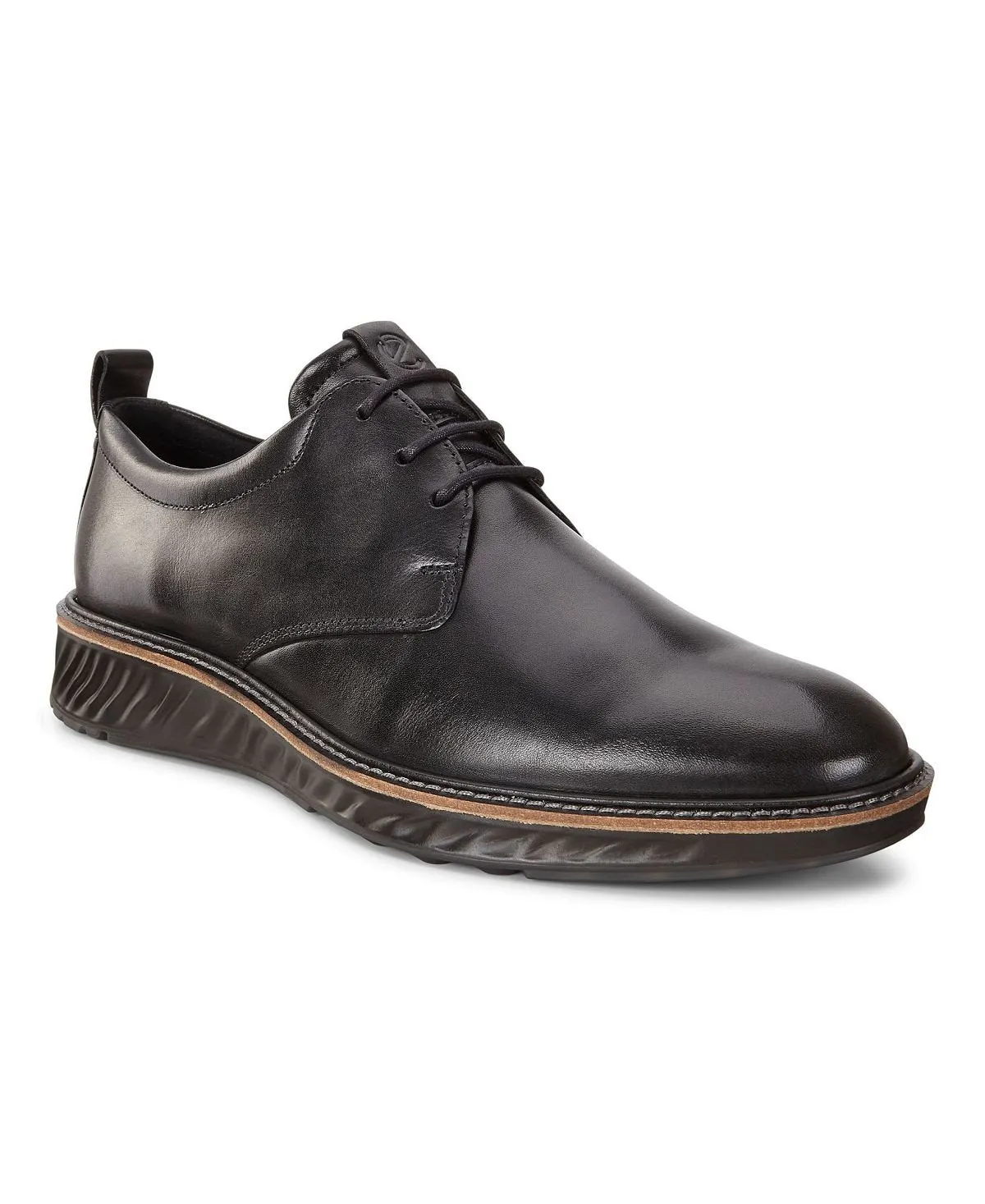 Men's oxford st.1 hybrid with plain toe Ecco, black