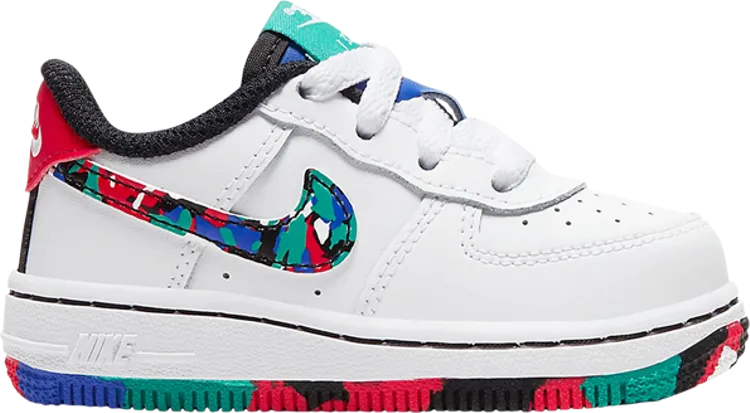 Nike Air Force 1 Low TD 'Melted Crayon', white