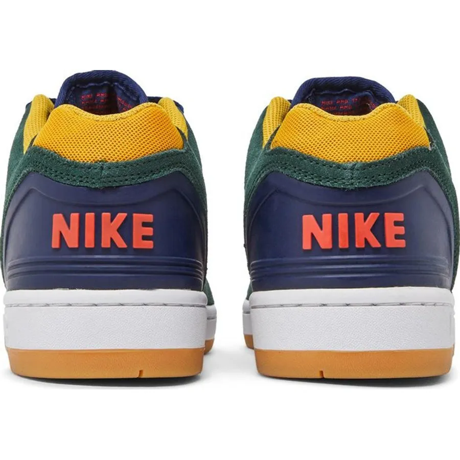 Nike Air Force 2 Low SB sneakers, green/multicolor