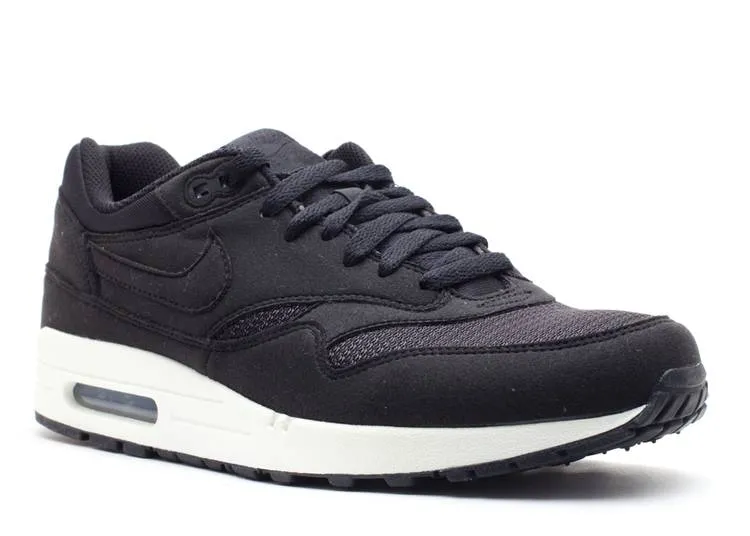 Nike AIR MAX 1 'BLACK SAIL' sneakers, black