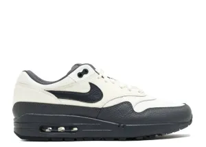 Nike AIR MAX 1 PREMIUM 'SAIL DARK OBSIDIAN' sneakers,