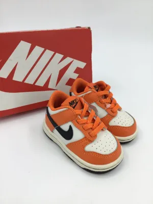 Nike Child Size 3 Toddler Orange Sneakers