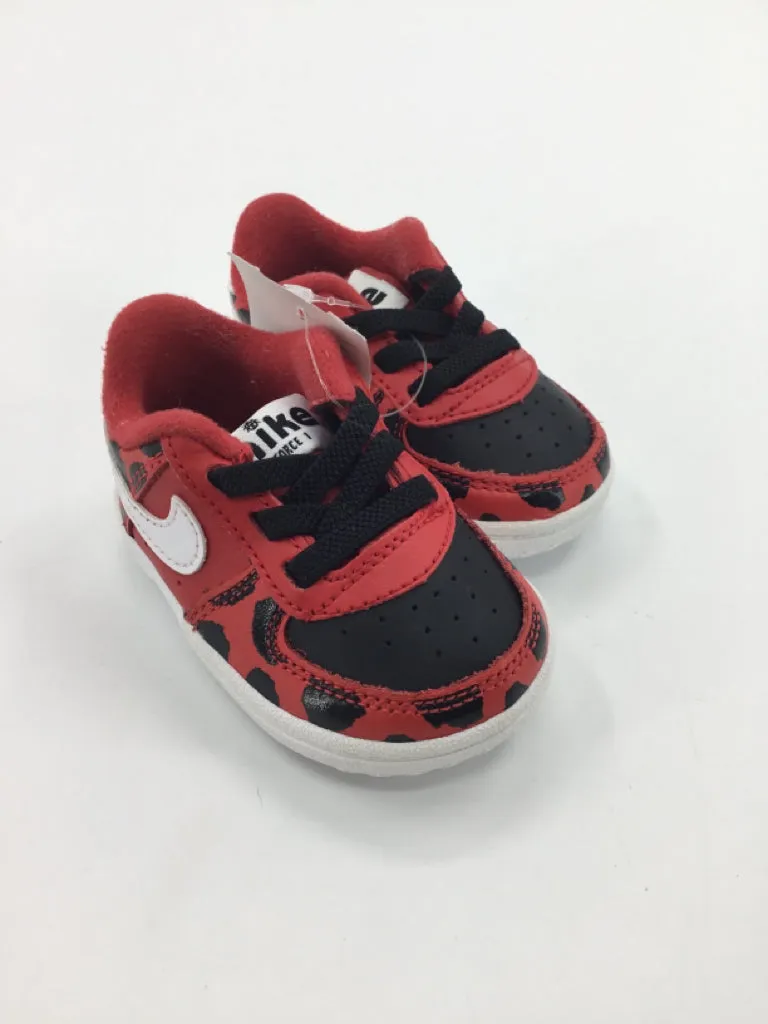 Nike Force 1 Se Child Size 3 Toddler Red Sneakers