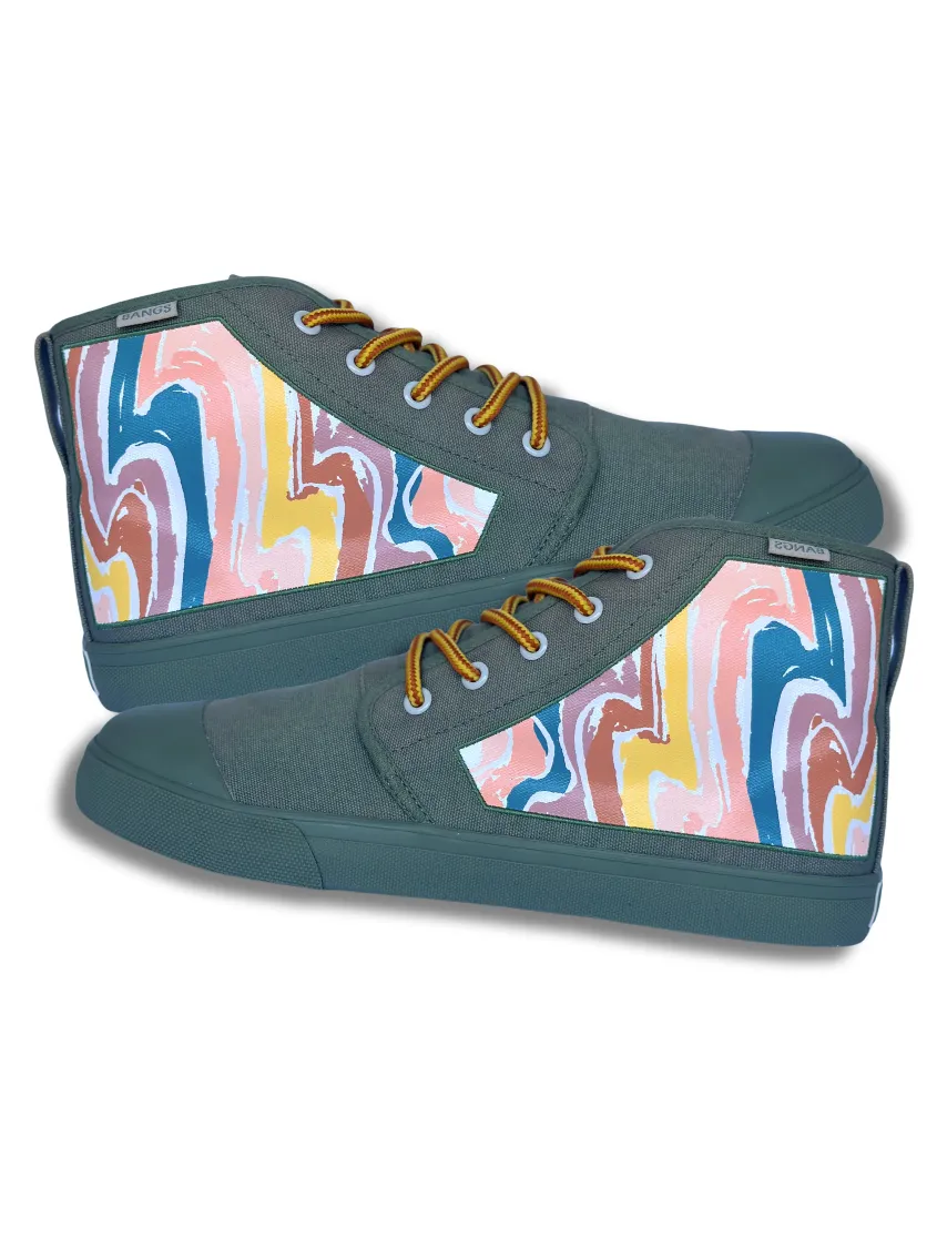 Painter's Canvas High Top