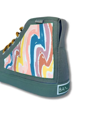 Painter's Canvas High Top