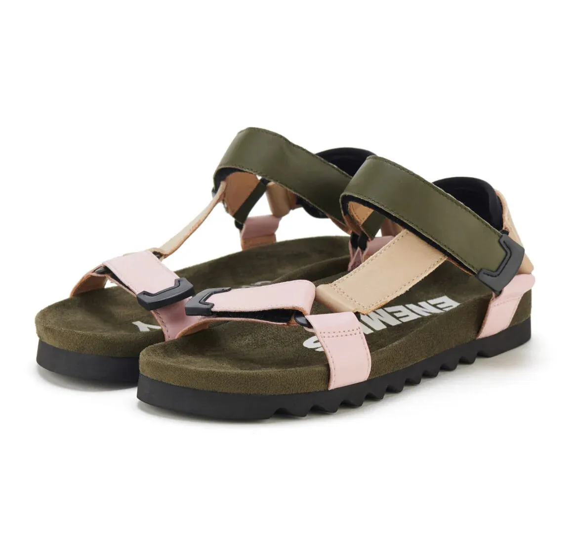 Rollie Sandal Tooth Wedge - Blush Camo