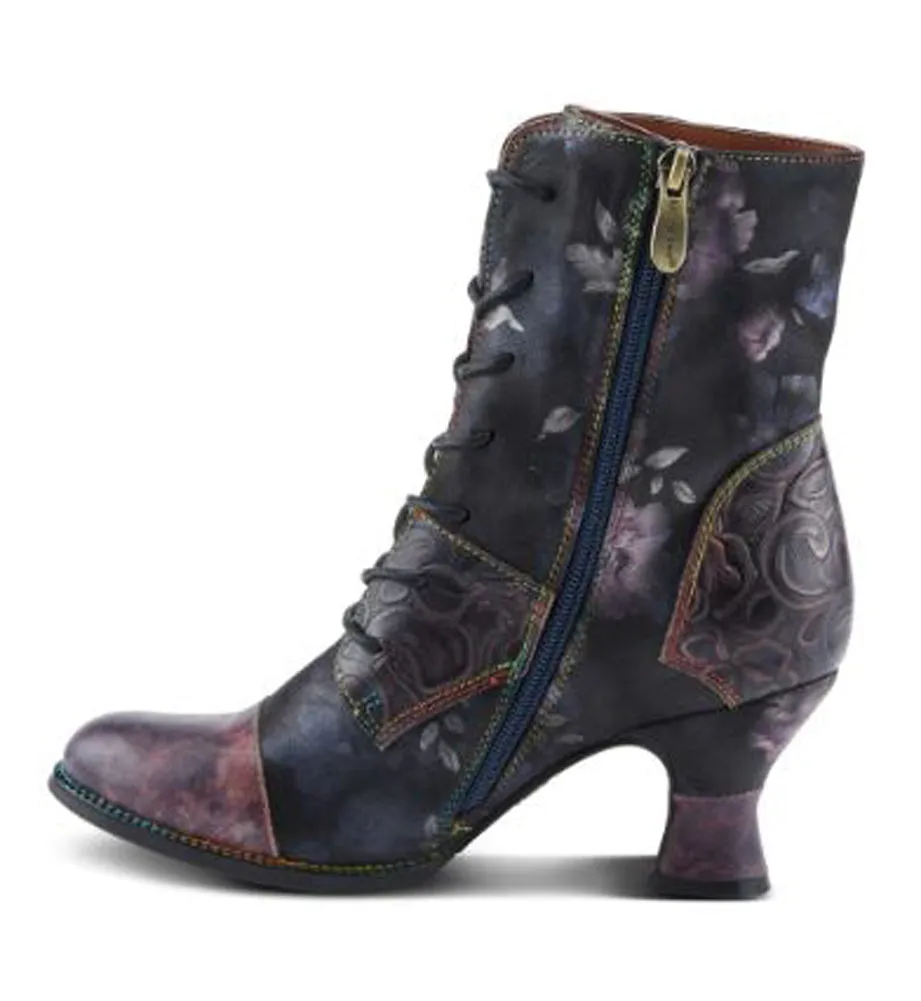 Roselia in Black Multi Leather by L' Artiste