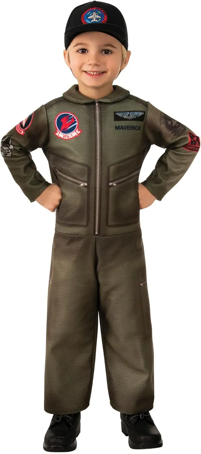 Rubie's Top Gun Maverick Movie: Top Gun Unisex Toddler Costume