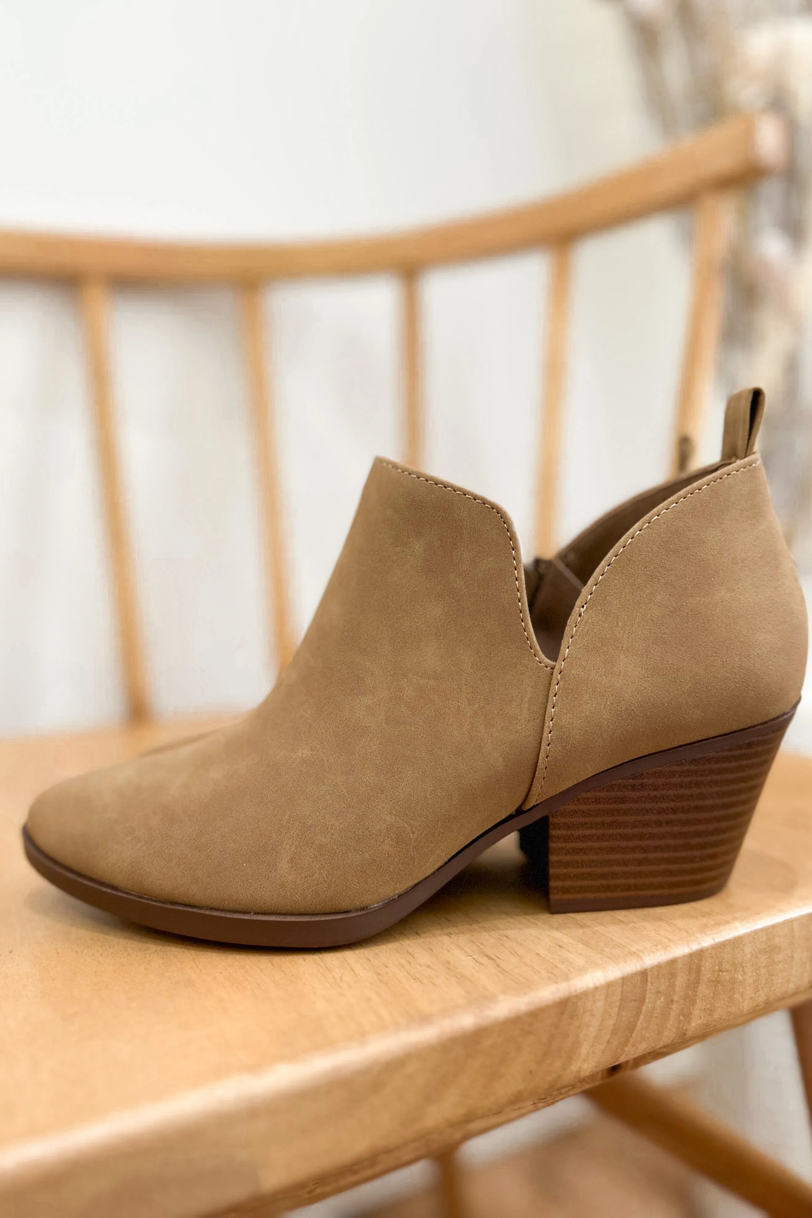 Sectory Latte Ankle Dress Bootie *FINAL SALE*