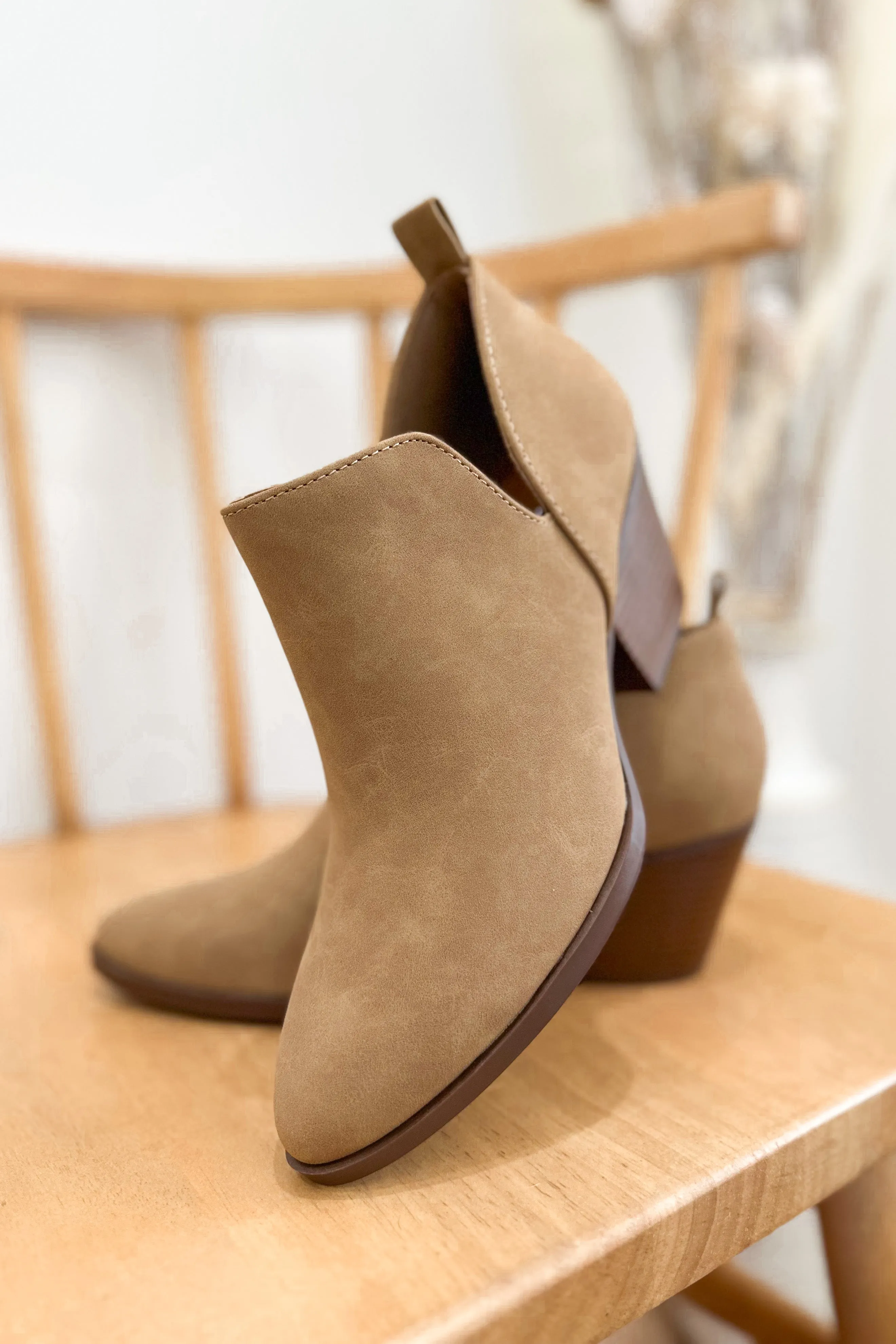 Sectory Latte Ankle Dress Bootie *FINAL SALE*