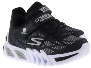 Skechers Trainers Infants Flex Glow Elite Vorlo Black Silver