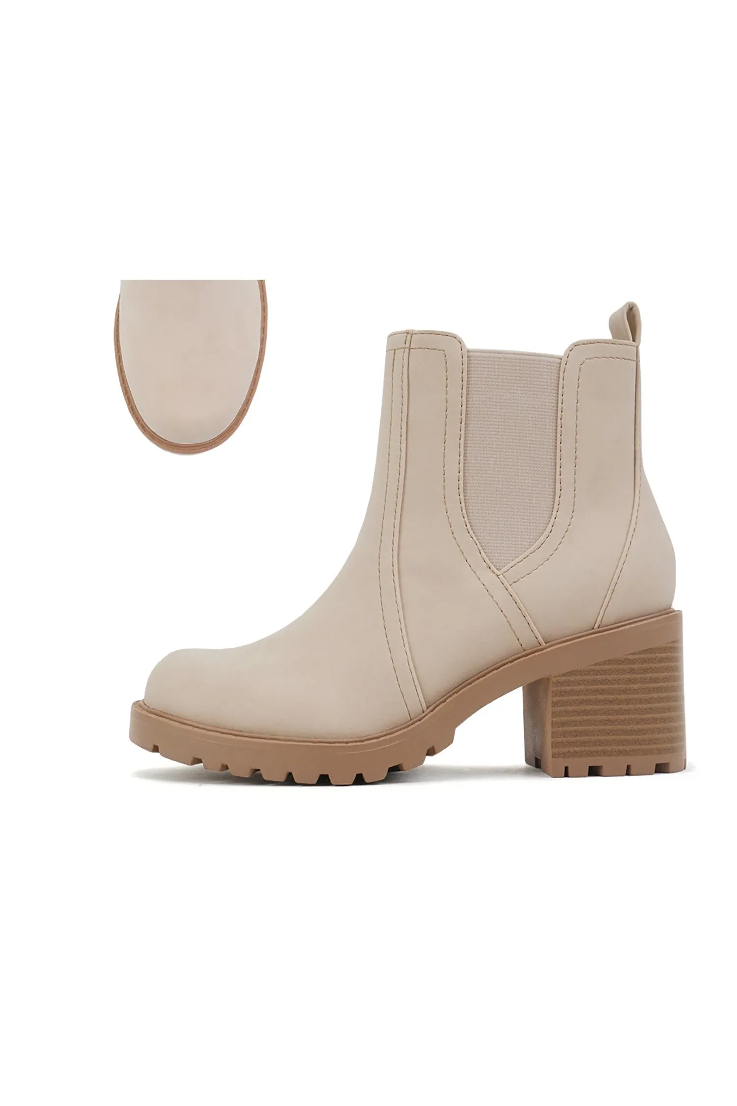 Soda Spirea Chunky Platform Ankle Boot *FINAL SALE*