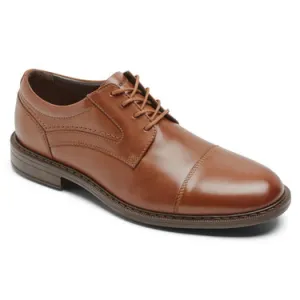 Tanner Cap Toe Cognac -  Rockport at Brandys Shoes