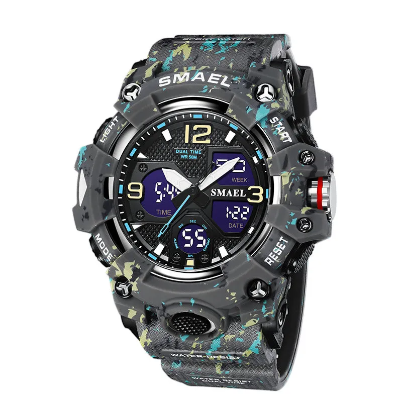 Trendy Multi-function Waterproof Watch