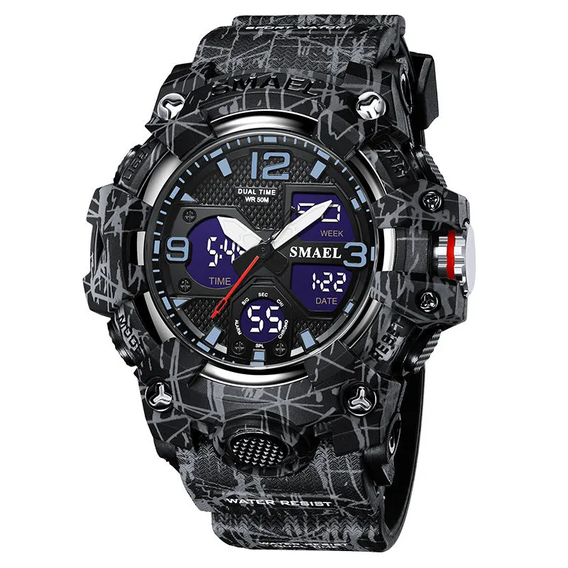 Trendy Multi-function Waterproof Watch