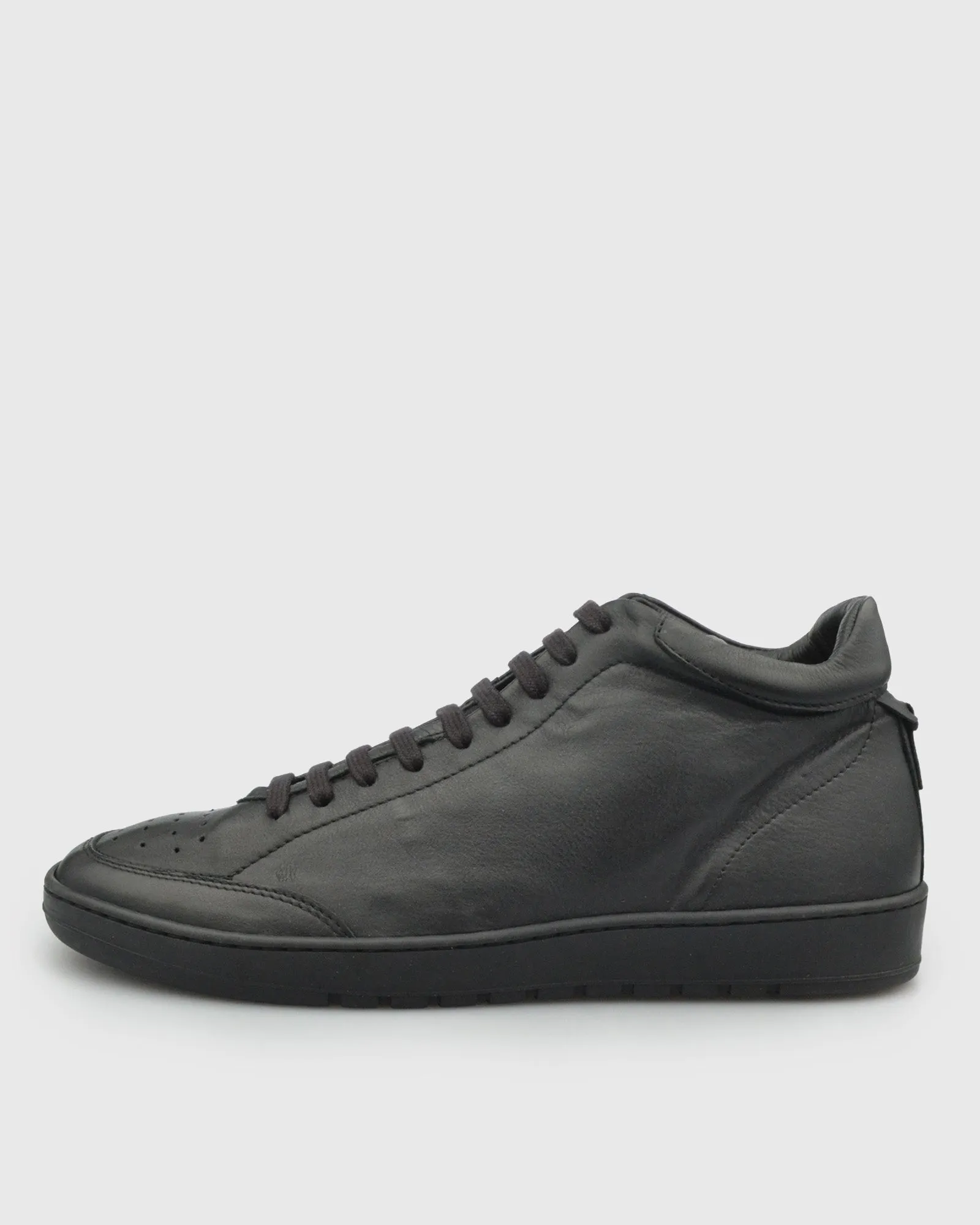 VINCENT & FRANKS VFW24XON BLACK CALF LEATHER SNEAKER