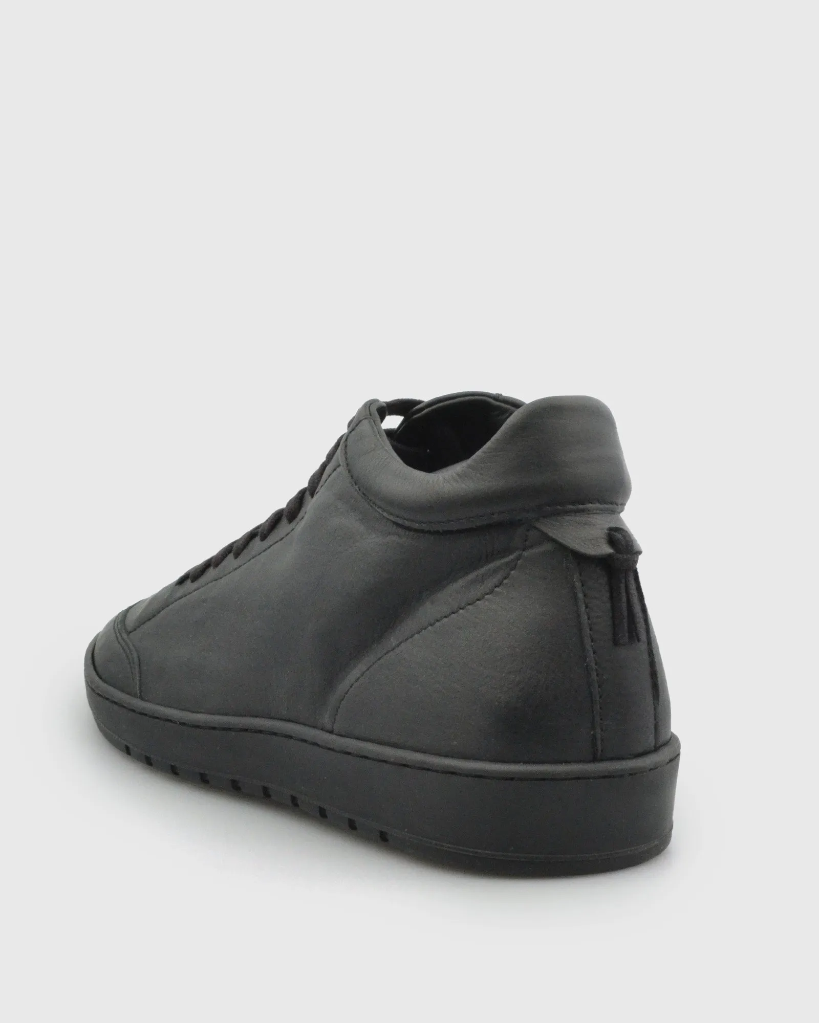 VINCENT & FRANKS VFW24XON BLACK CALF LEATHER SNEAKER