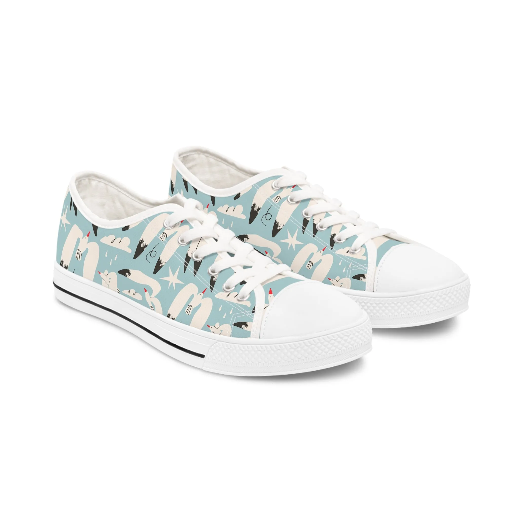 White Birds Women's Low Top Sneakers